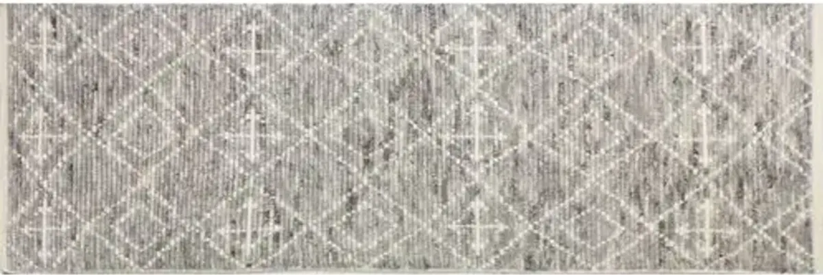 Rafik Hand-Knotted Rug - Gray - Gray