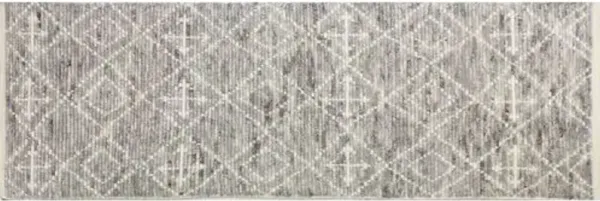 Rafik Hand-Knotted Rug - Gray - Gray
