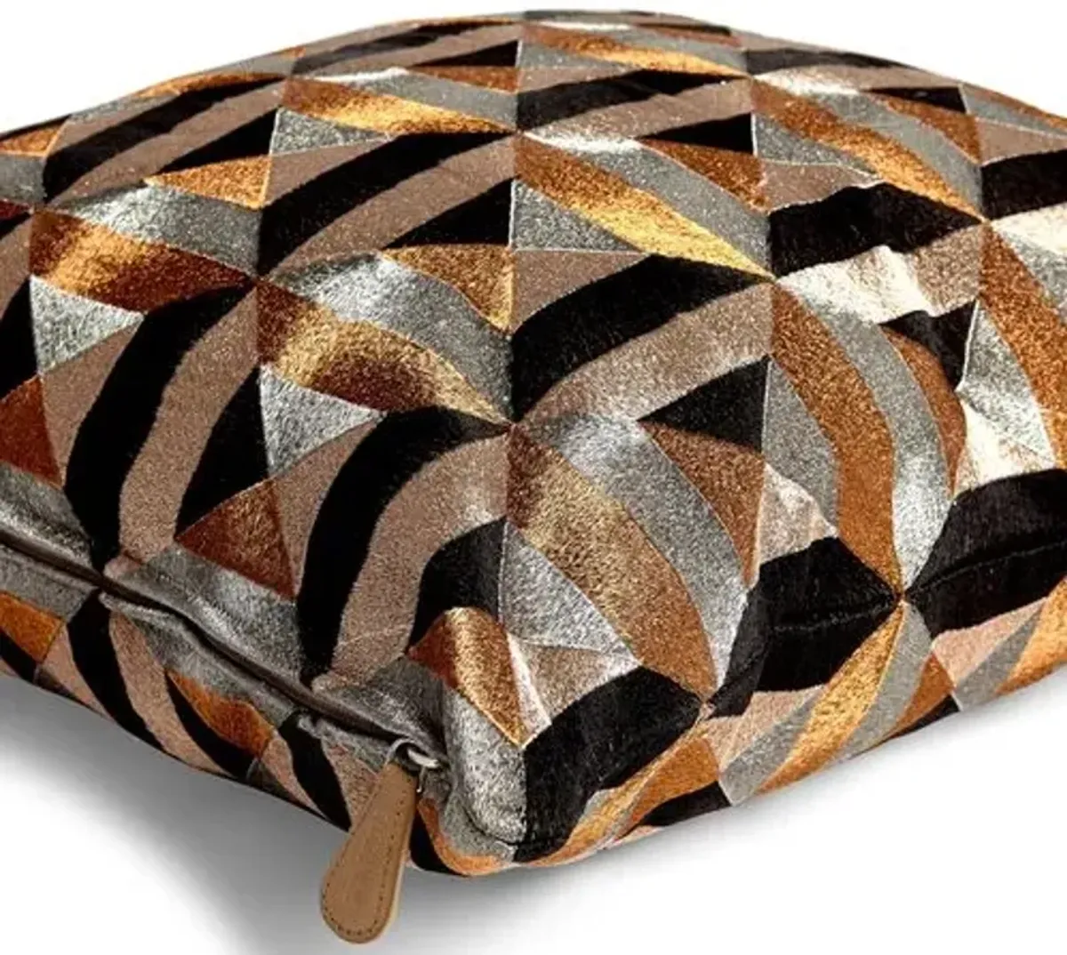 Gabrielle 20x20 Pillow - Bronze/Black - Global Views