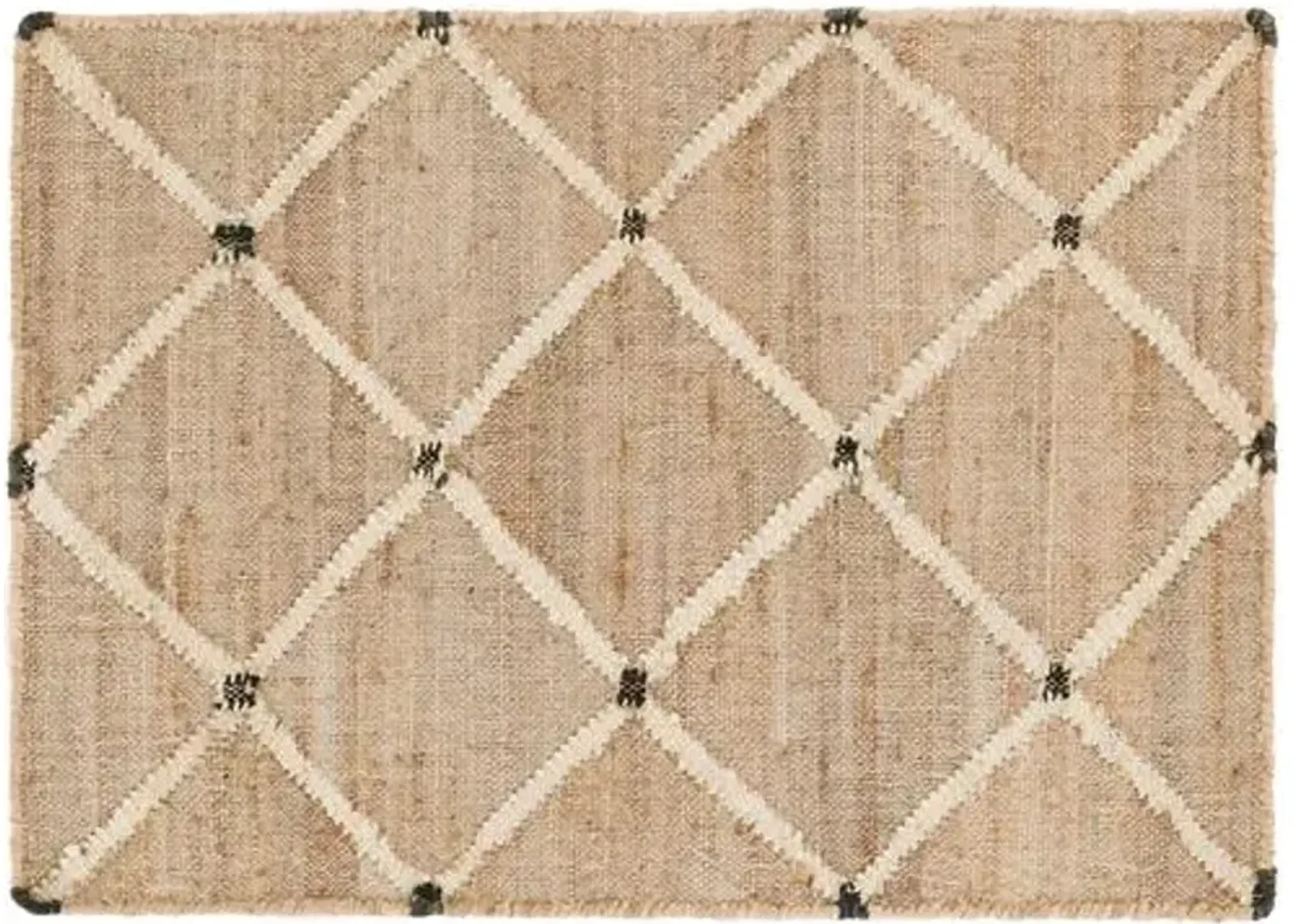 Kali Jute Rug - DASH & ALBERT - Beige - Beige