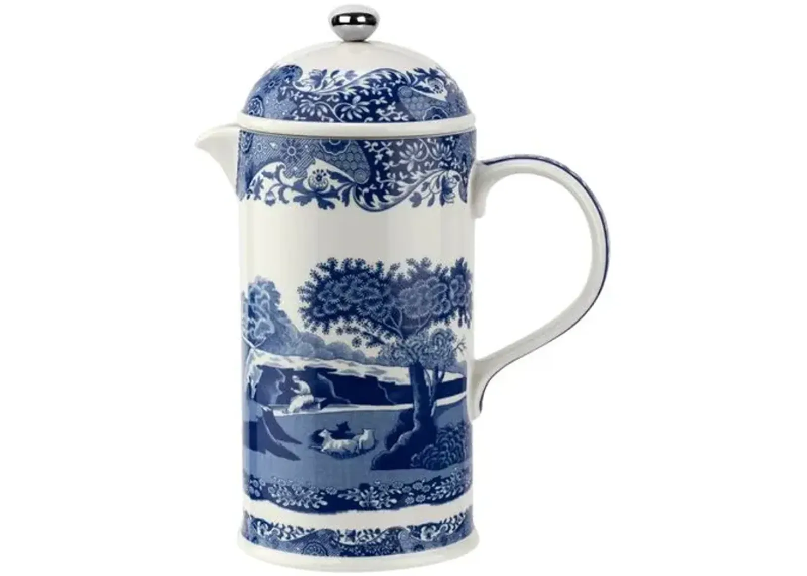 Spode Blue Italian Cafetiere