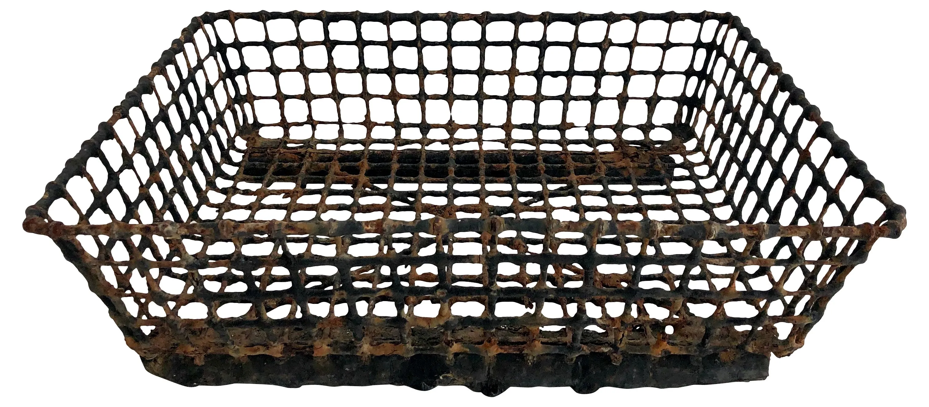 French Wire Oyster Basket - Ballyhoo - Brown