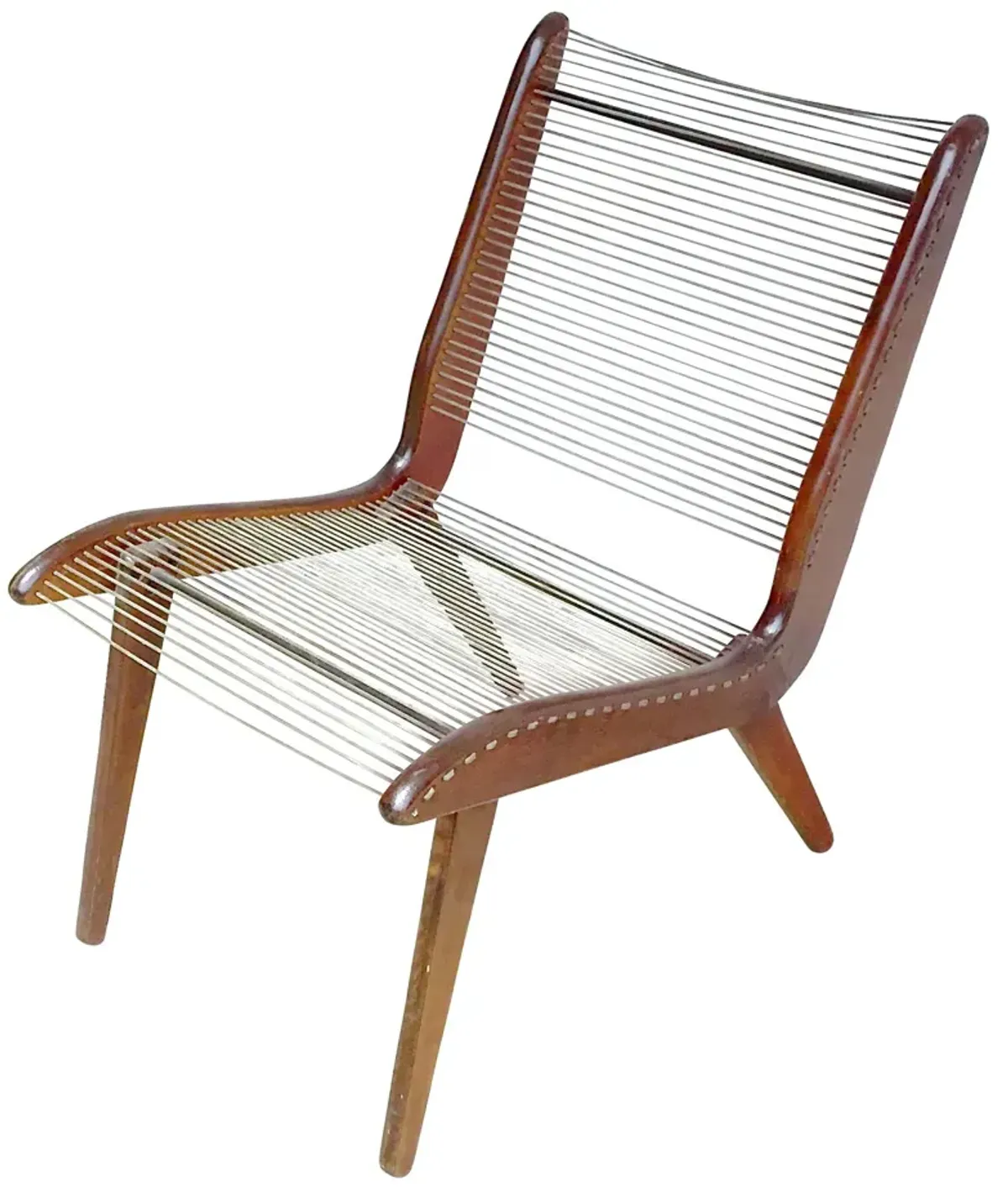 MCM String Chair by Carl Koch - Vermilion Designs - Brown