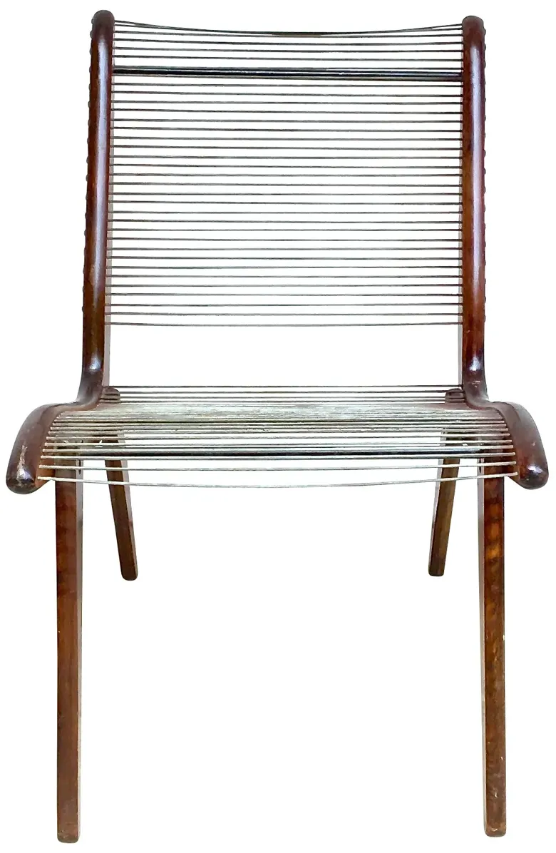 MCM String Chair by Carl Koch - Vermilion Designs - brown