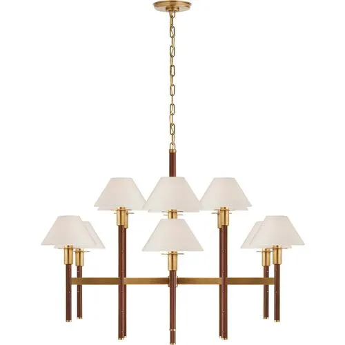 Ralph Lauren Home - Visual Comfort - Radford Two-Tier Chandelier - Gold