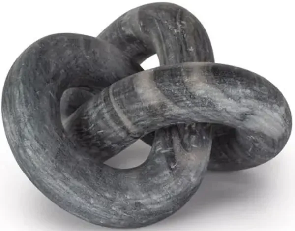 Cassius Marble Sculpture - Black - Regina Andrew