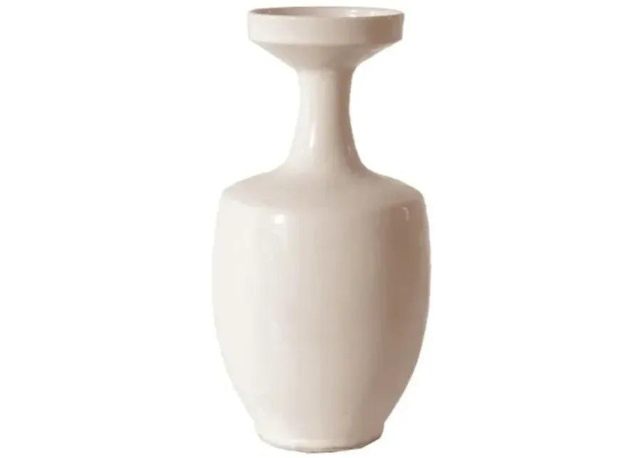 Ceramic Vase - White