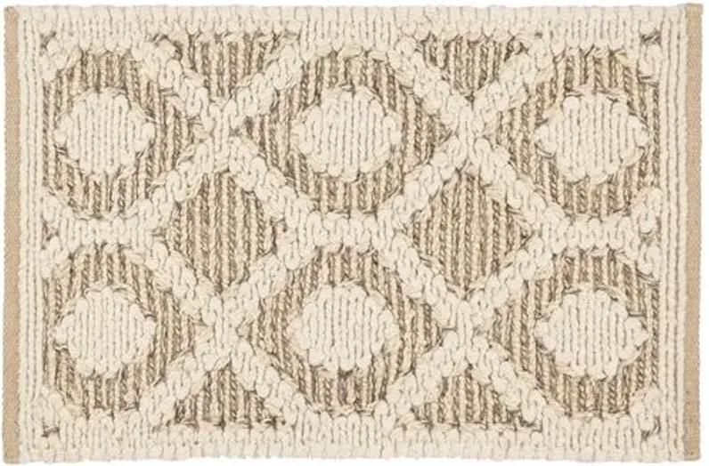 Capri Soumak Jute Rug - DASH & ALBERT - Beige - Beige