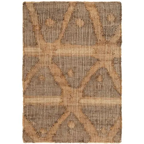 Rumi Jute Rug - DASH & ALBERT - Beige - Beige