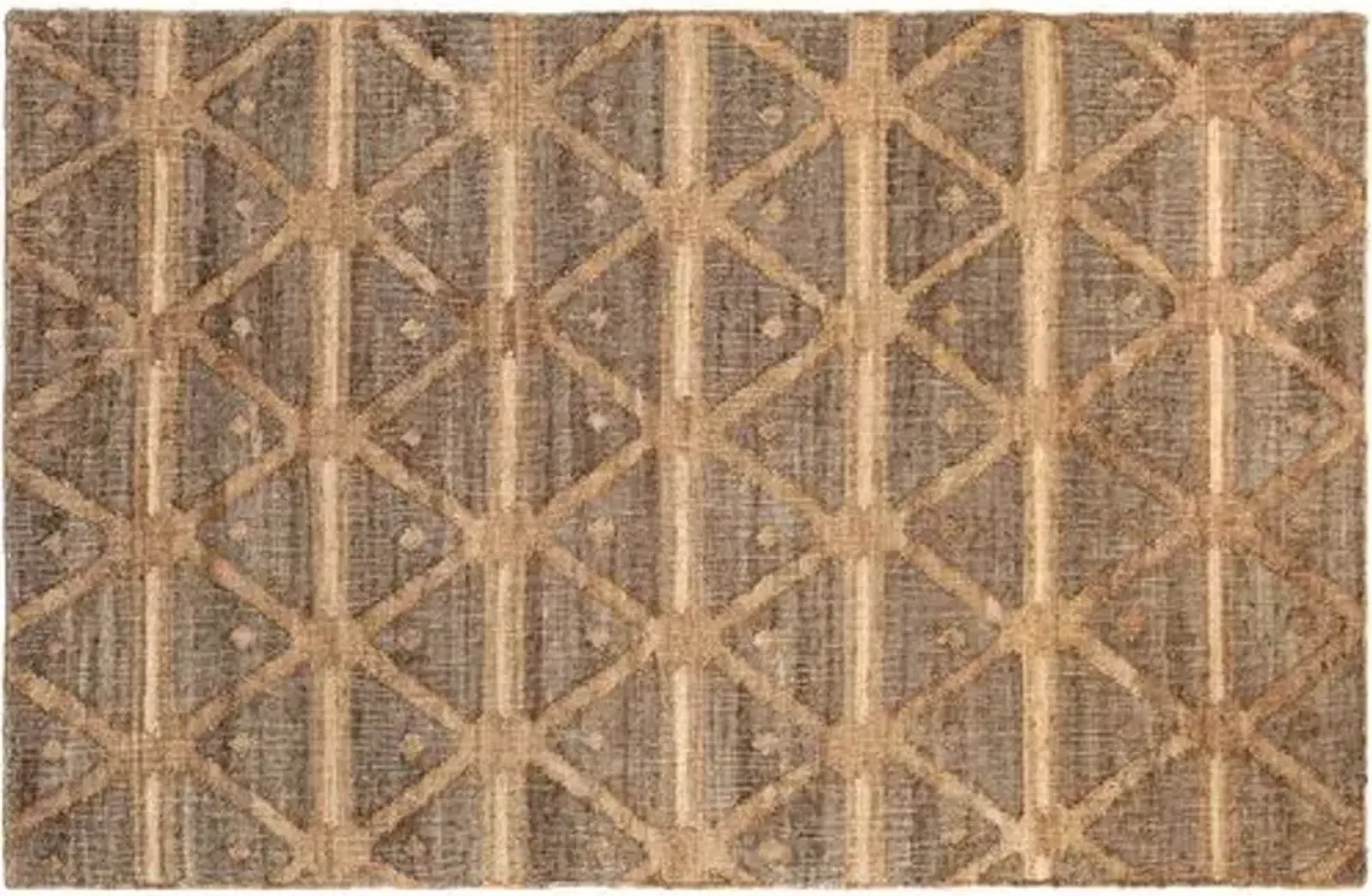 Rumi Jute Rug - DASH & ALBERT - Beige - Beige