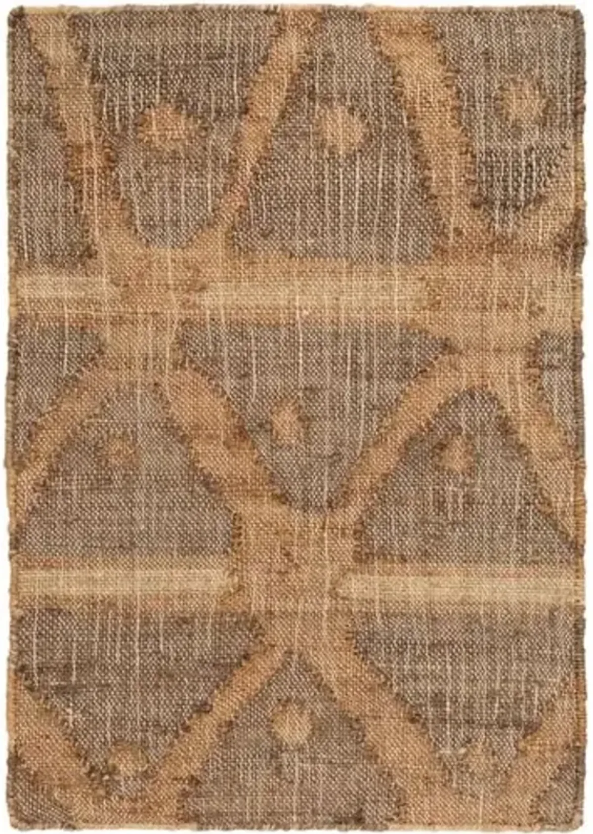 Rumi Jute Rug - DASH & ALBERT - Beige - Beige