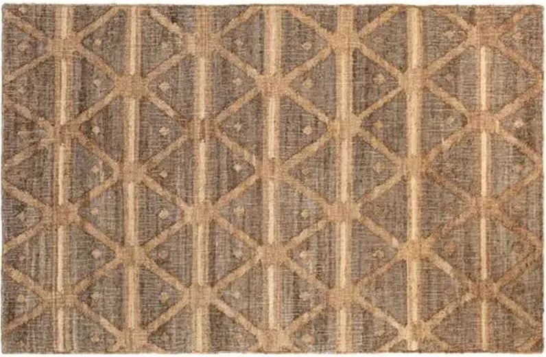 Rumi Jute Rug - DASH & ALBERT - Beige - Beige