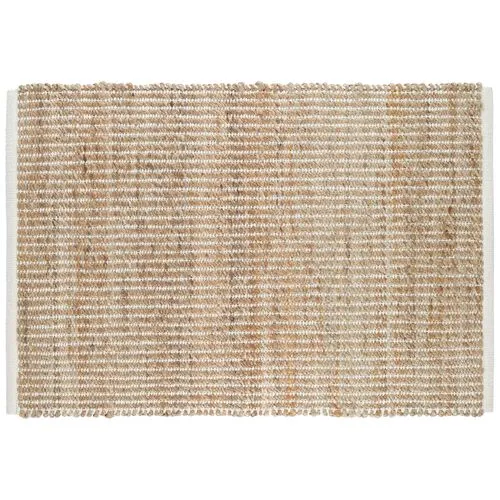 Gridwork Jute Reversible Rug - DASH & ALBERT - Ivory - Ivory