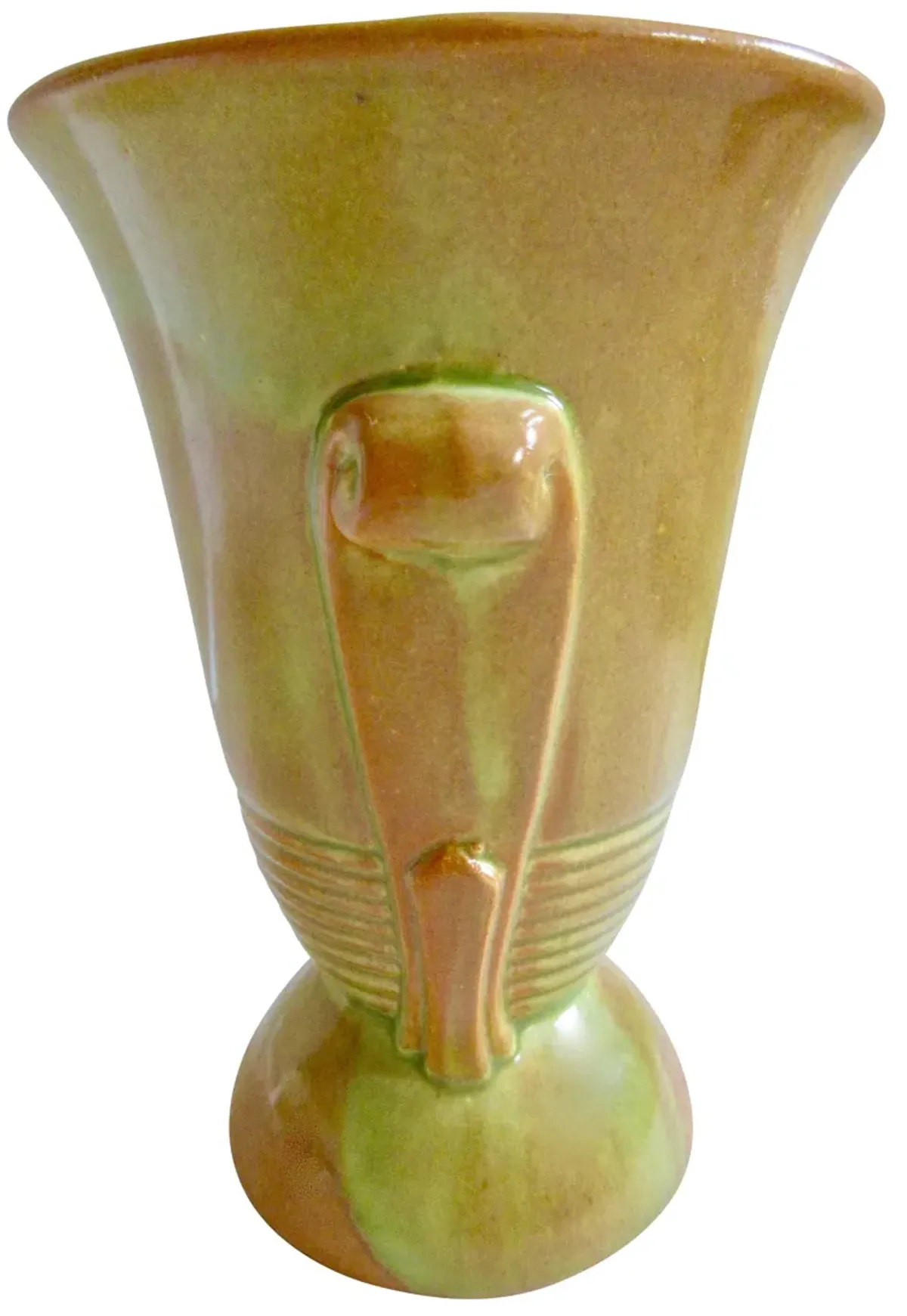 1930s Pacific California Pottery Vase - The Emporium Ltd. - Green