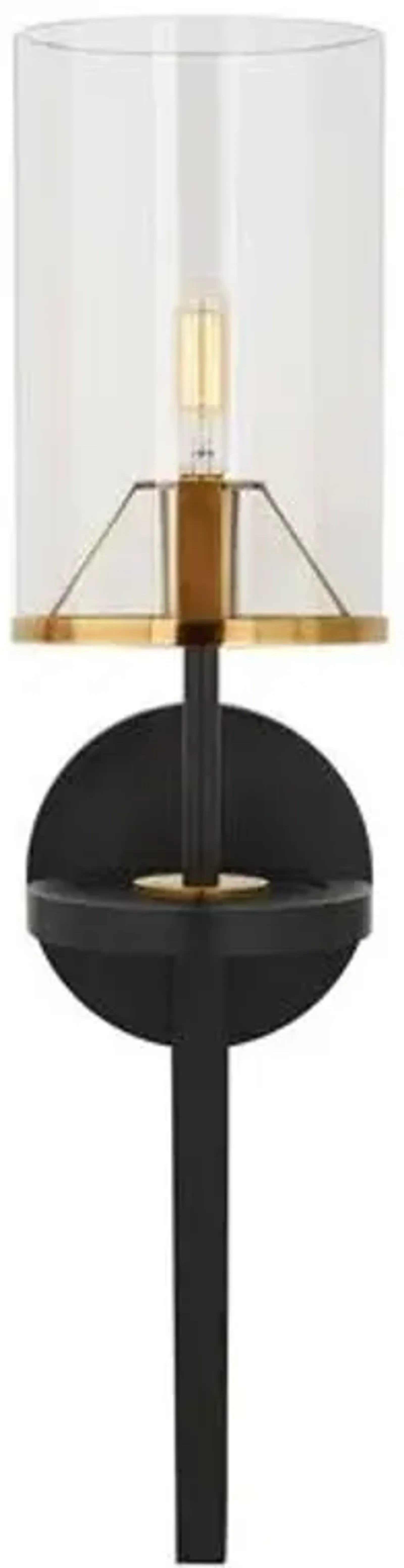 Visual Comfort - Vivier Sconce - Blackened Iron