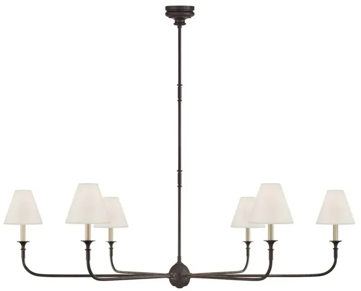 Visual Comfort - Piaf Grande Chandelier - Black