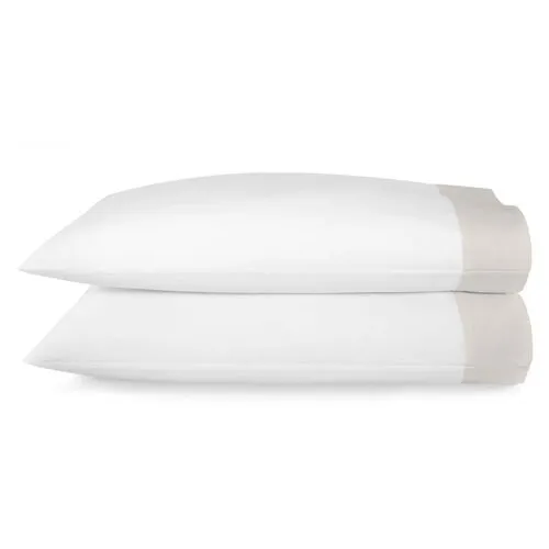 Mandalay Cuff Pillowcase Set - Peacock Alley