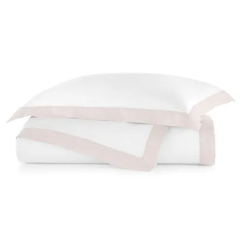 Mandalay Cuff Duvet Cover - Peacock Alley - Pink