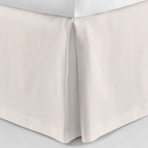 Mandalay Tailored Bed Skirt - Peacock Alley - Pink