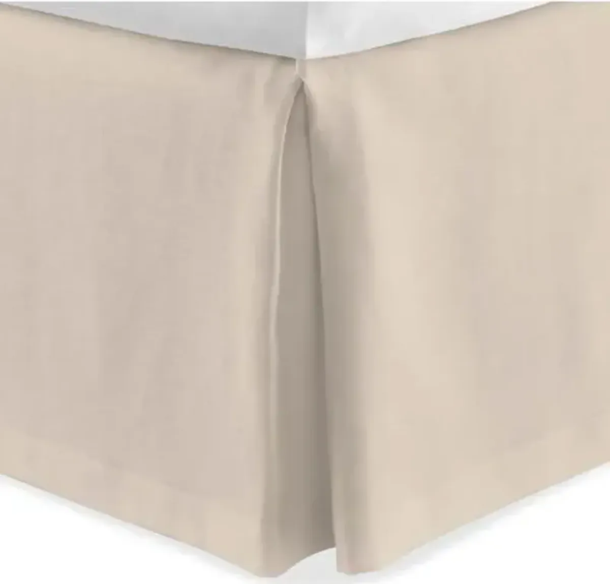 Mandalay Tailored Bed Skirt - Peacock Alley - Beige