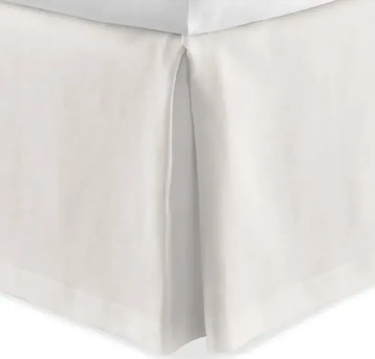 Mandalay Tailored Bed Skirt - Peacock Alley - White