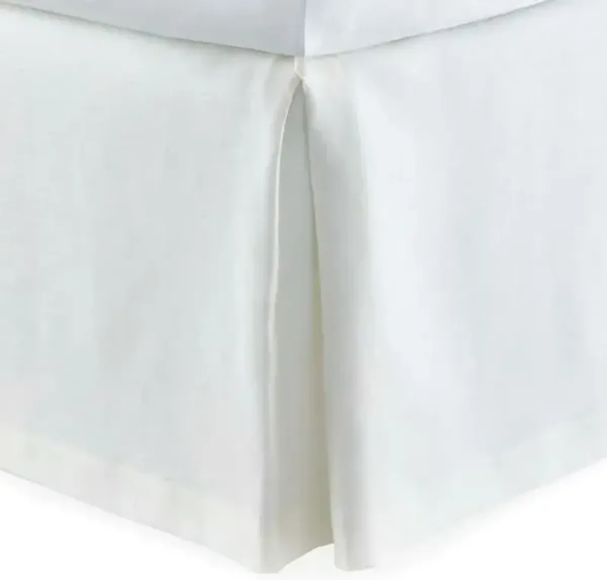 Mandalay Tailored Bed Skirt - Peacock Alley - White