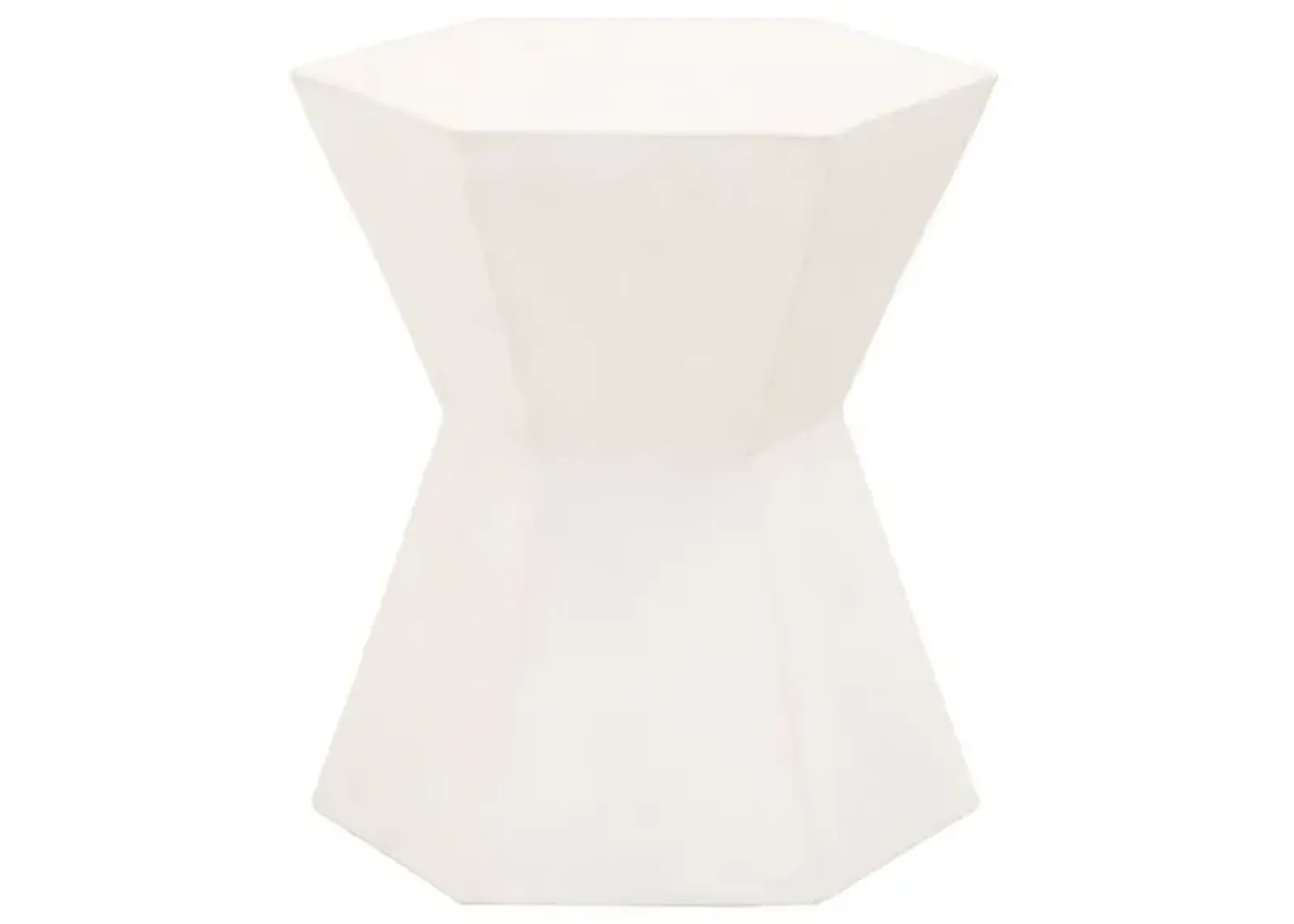 Harley Outdoor Side Table - Ivory