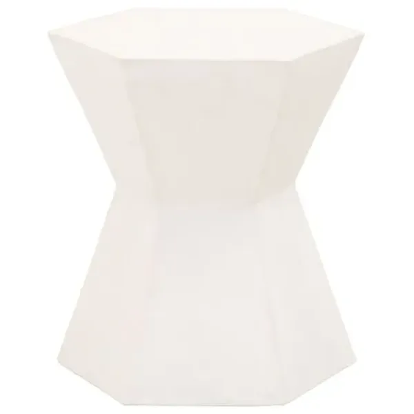 Harley Outdoor Side Table - Ivory