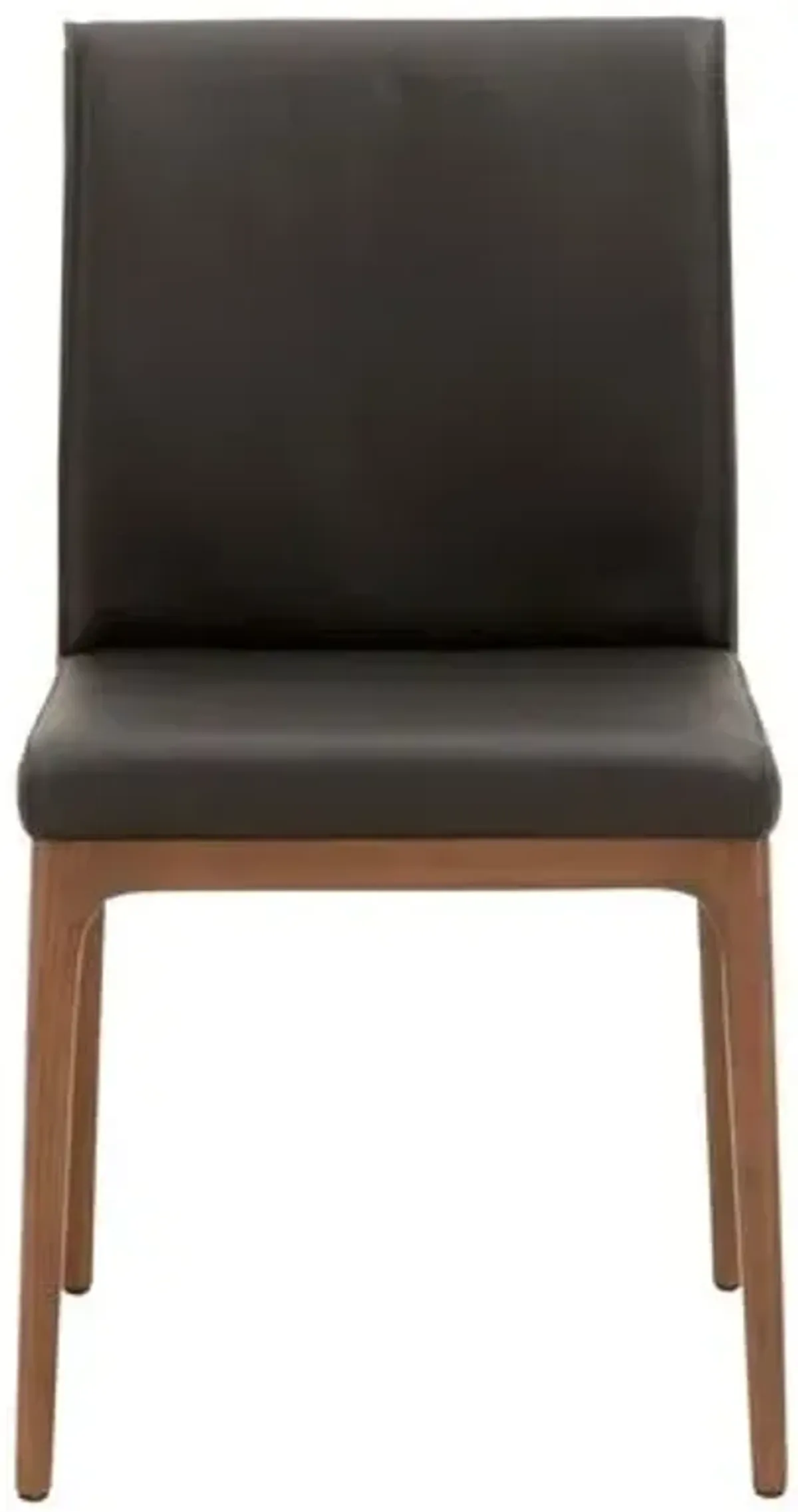 Set of 2 Russell Side Chairs - Black Leather