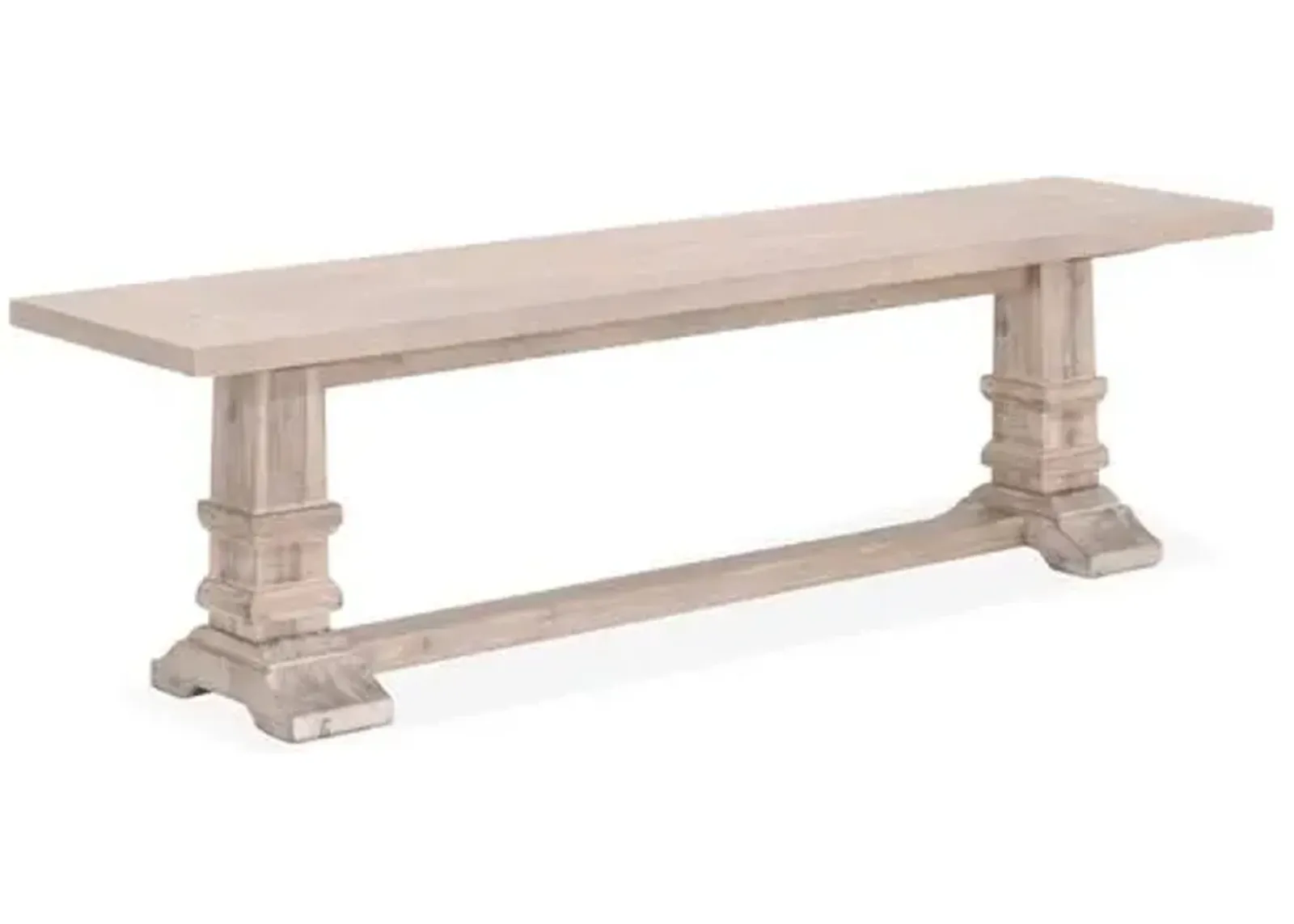 Hewitt Bench - Natural Gray