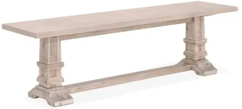 Hewitt Bench - Natural Gray