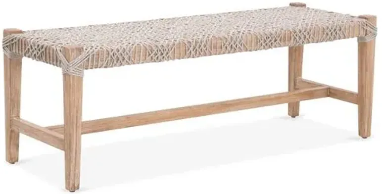 Mazo Bench - Taupe - Beige