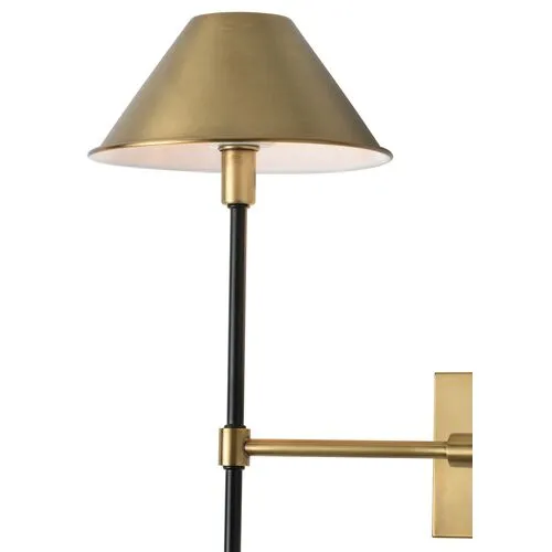 Arteriors - Havana Sconce - Antiqued Brass - Gold