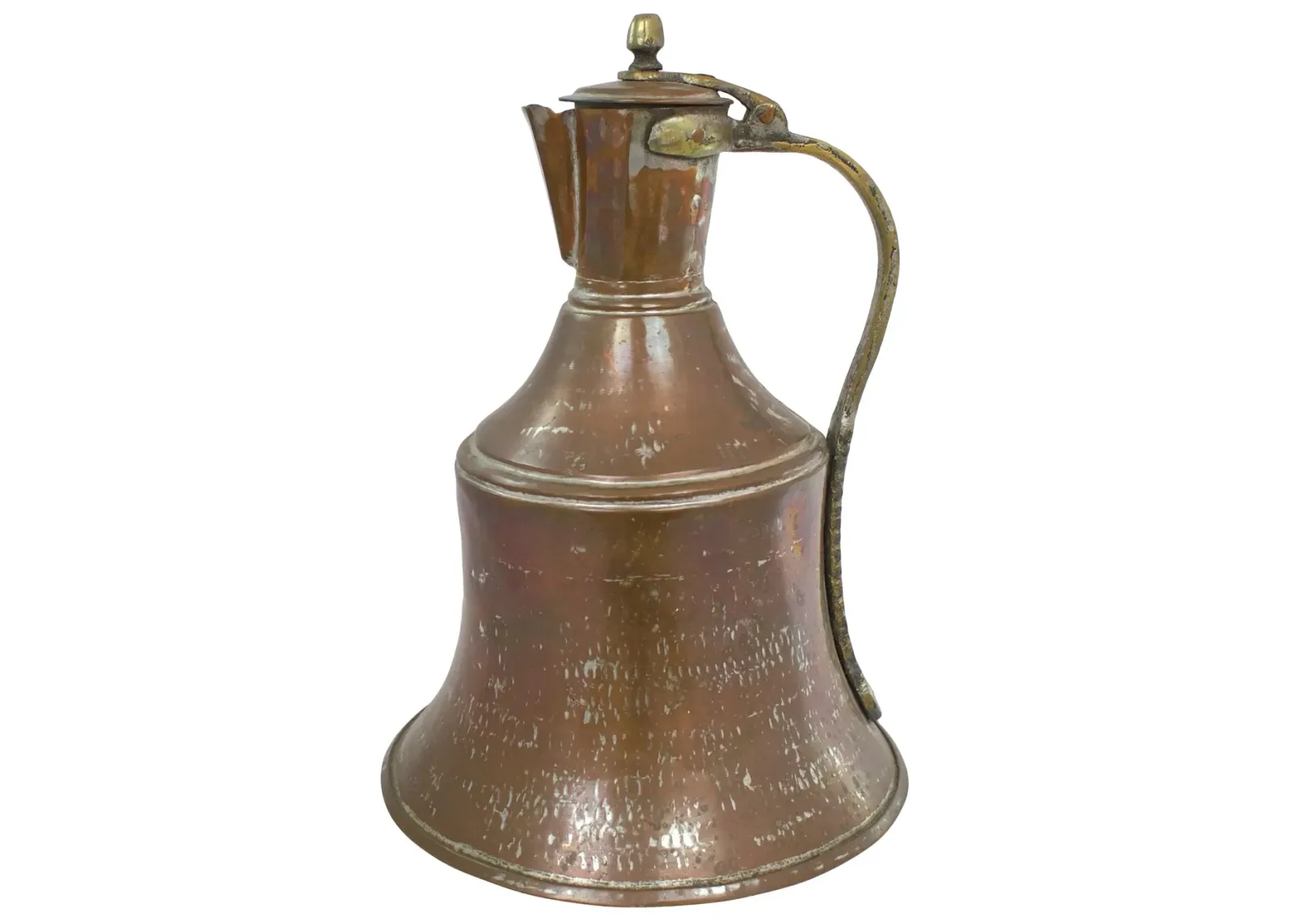 Large Persian Copper Jug - G3Q Designs - Gold