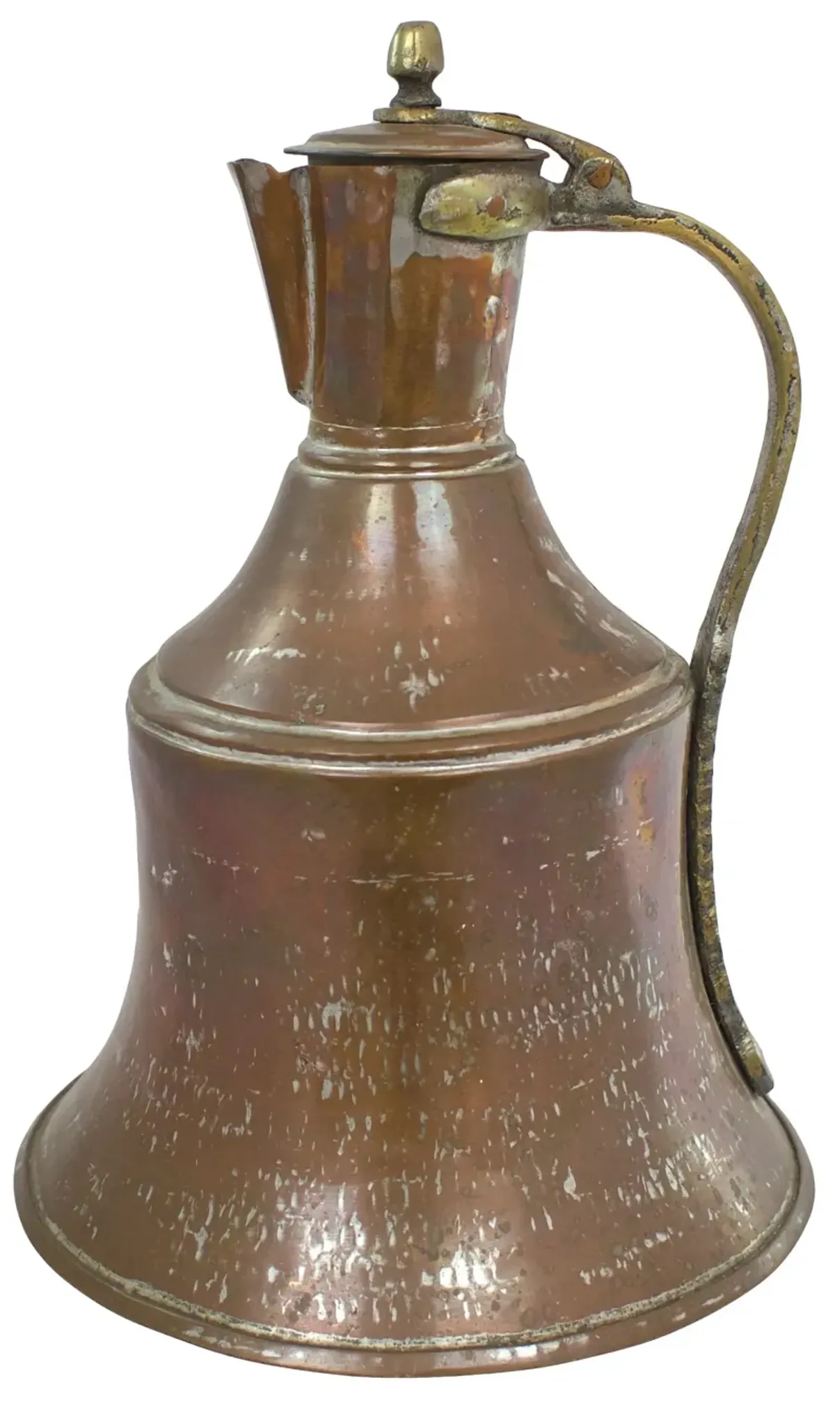 Large Persian Copper Jug - G3Q Designs - Gold