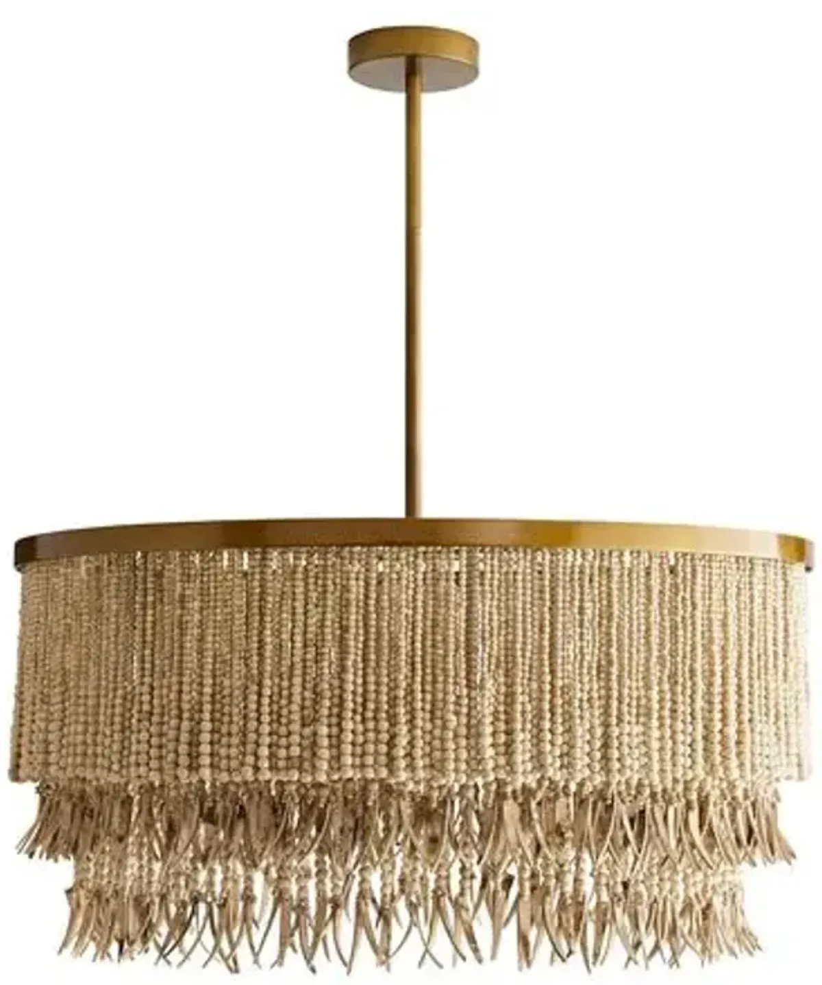 Baja Chandelier - Natural - Arteriors - Beige