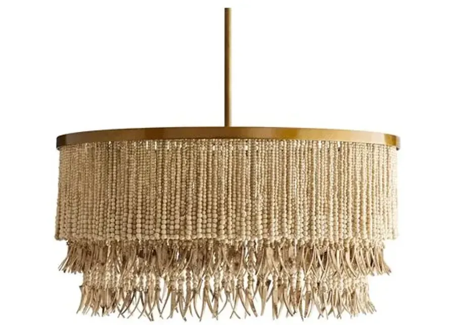 Baja Chandelier - Natural - Arteriors - Beige