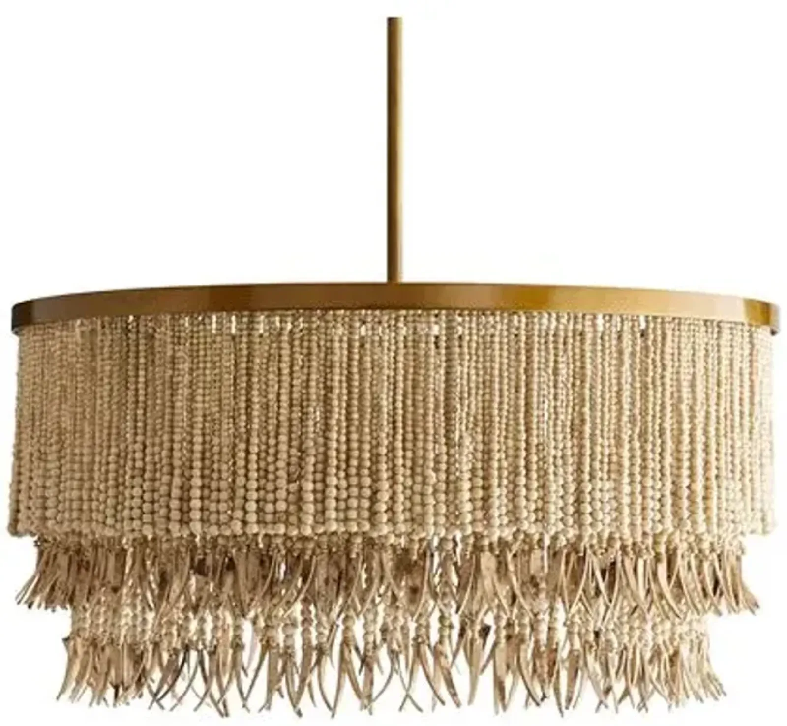 Baja Chandelier - Natural - Arteriors - Beige