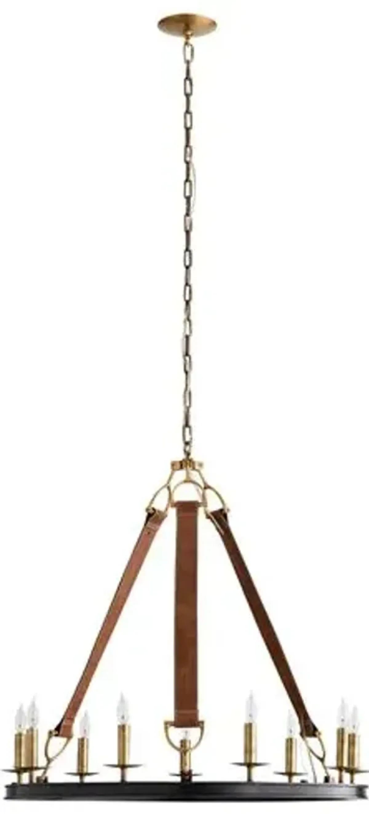 Chaney Chandelier - Bronze - Arteriors - Black