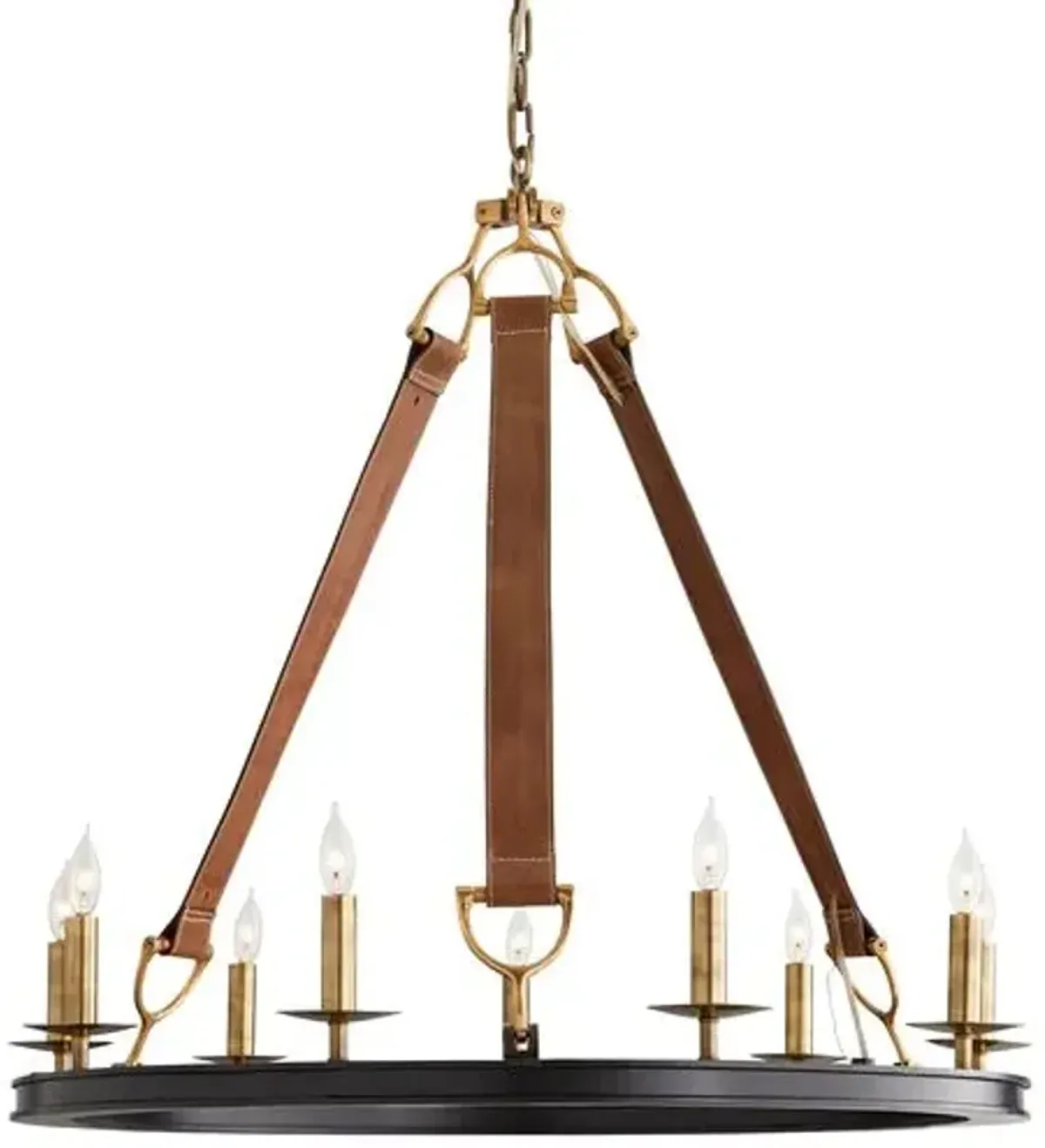 Chaney Chandelier - Bronze - Arteriors - Black