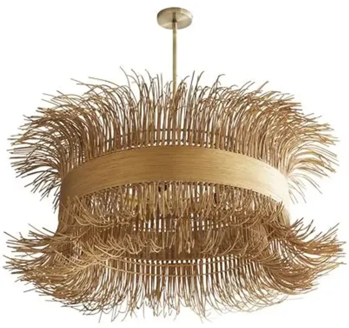 Filamento Chandelier - Natural - Arteriors - Beige