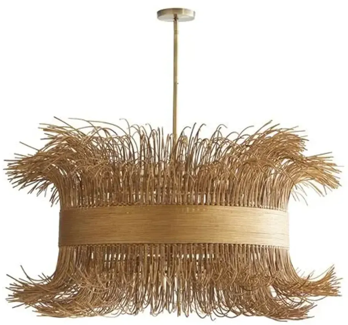 Filamento Chandelier - Natural - Arteriors - Beige