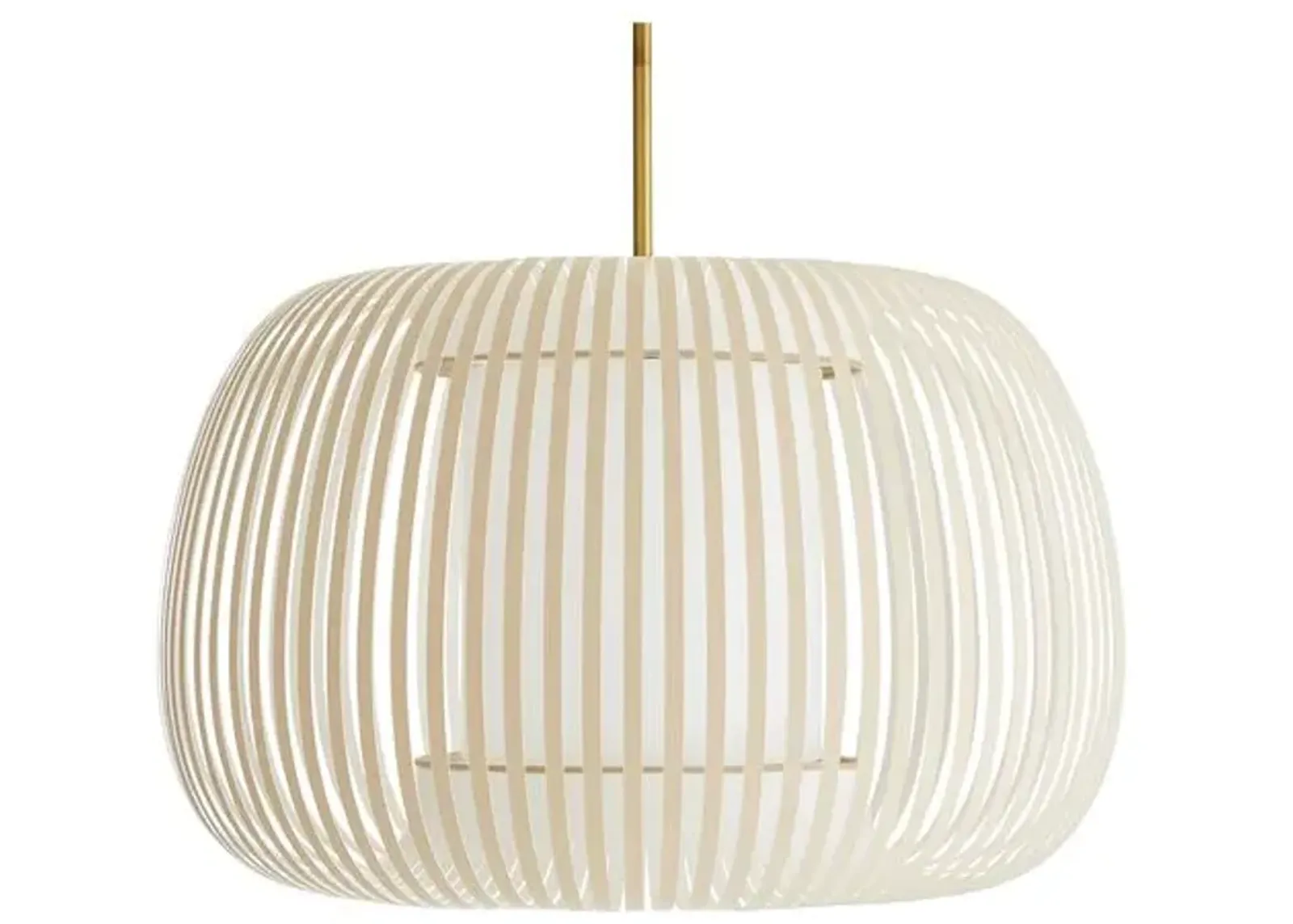 Mia Pendant - Beige - Arteriors