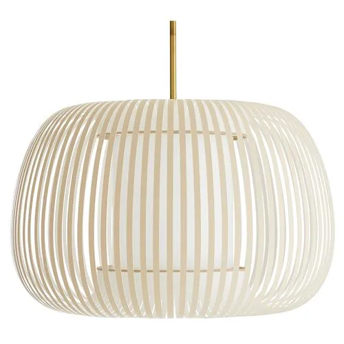 Mia Pendant - Beige - Arteriors