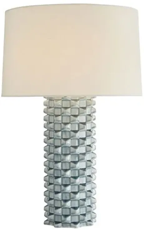 Ari Table Lamp - Celadon Crackle - Arteriors