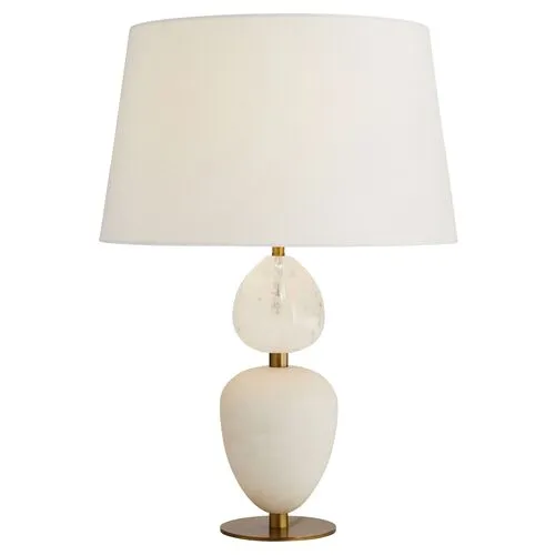 Aubrey Table Lamp - Snow White - Arteriors