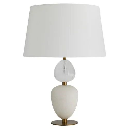 Aubrey Table Lamp - Snow White - Arteriors