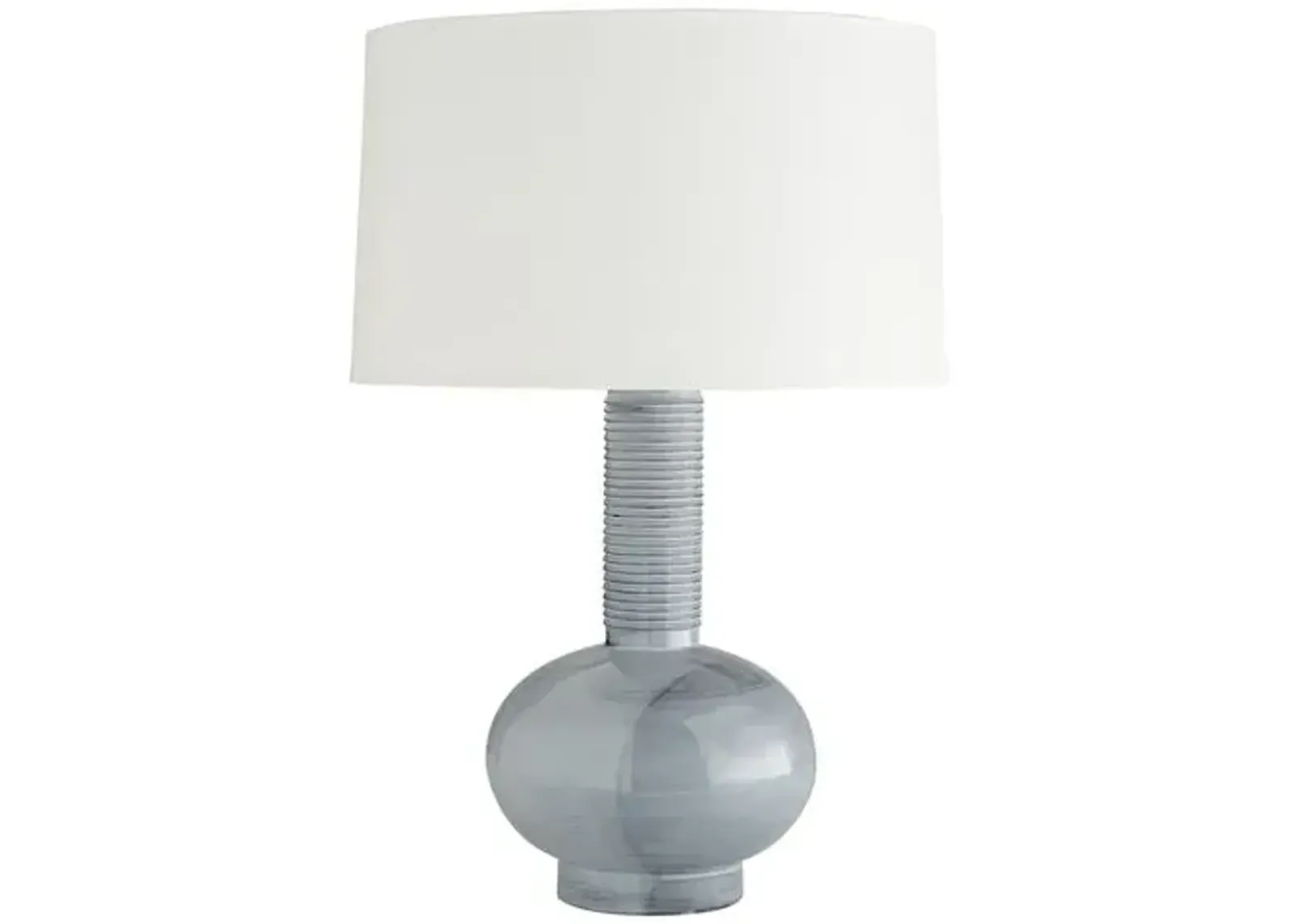 Nakoma Table Lamp - Haze Blue Reactive Glaze - Arteriors