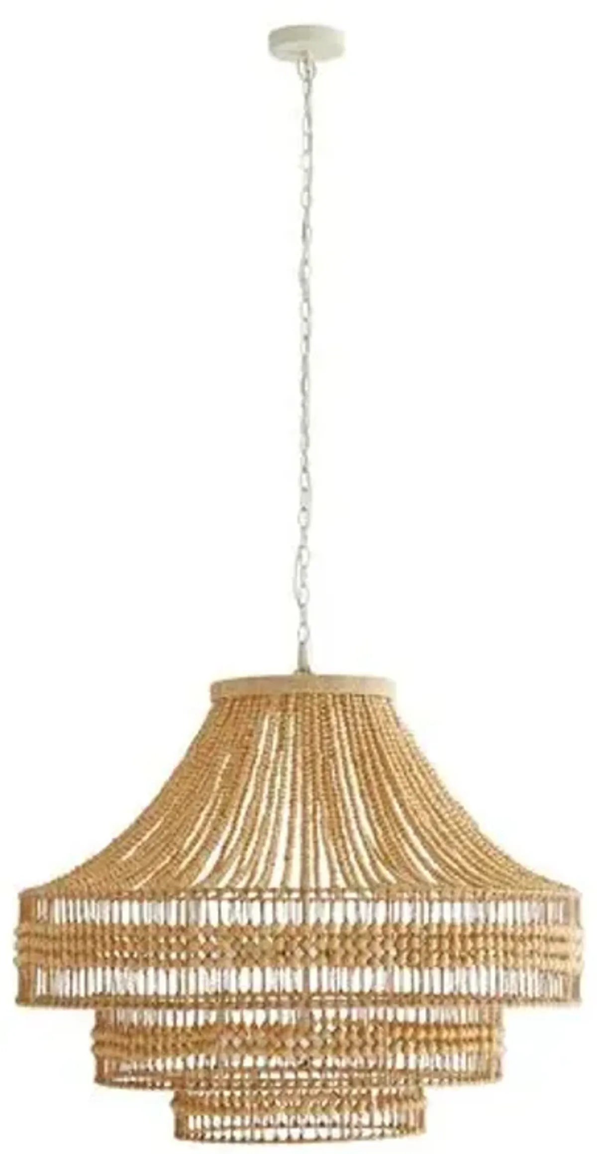 Tulane Chandelier - Natural - Arteriors - Beige