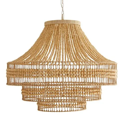 Tulane Chandelier - Natural - Arteriors - Beige